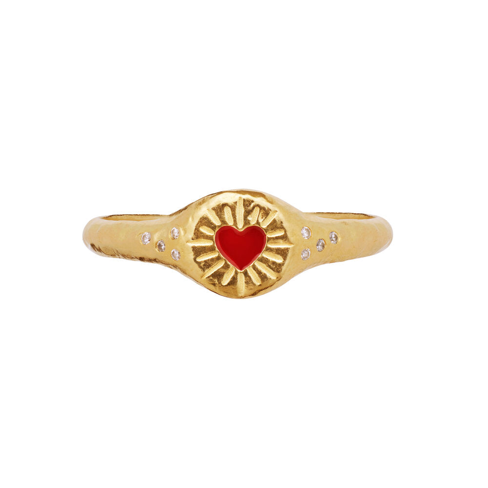 Hayali Ring - Guldfarvet